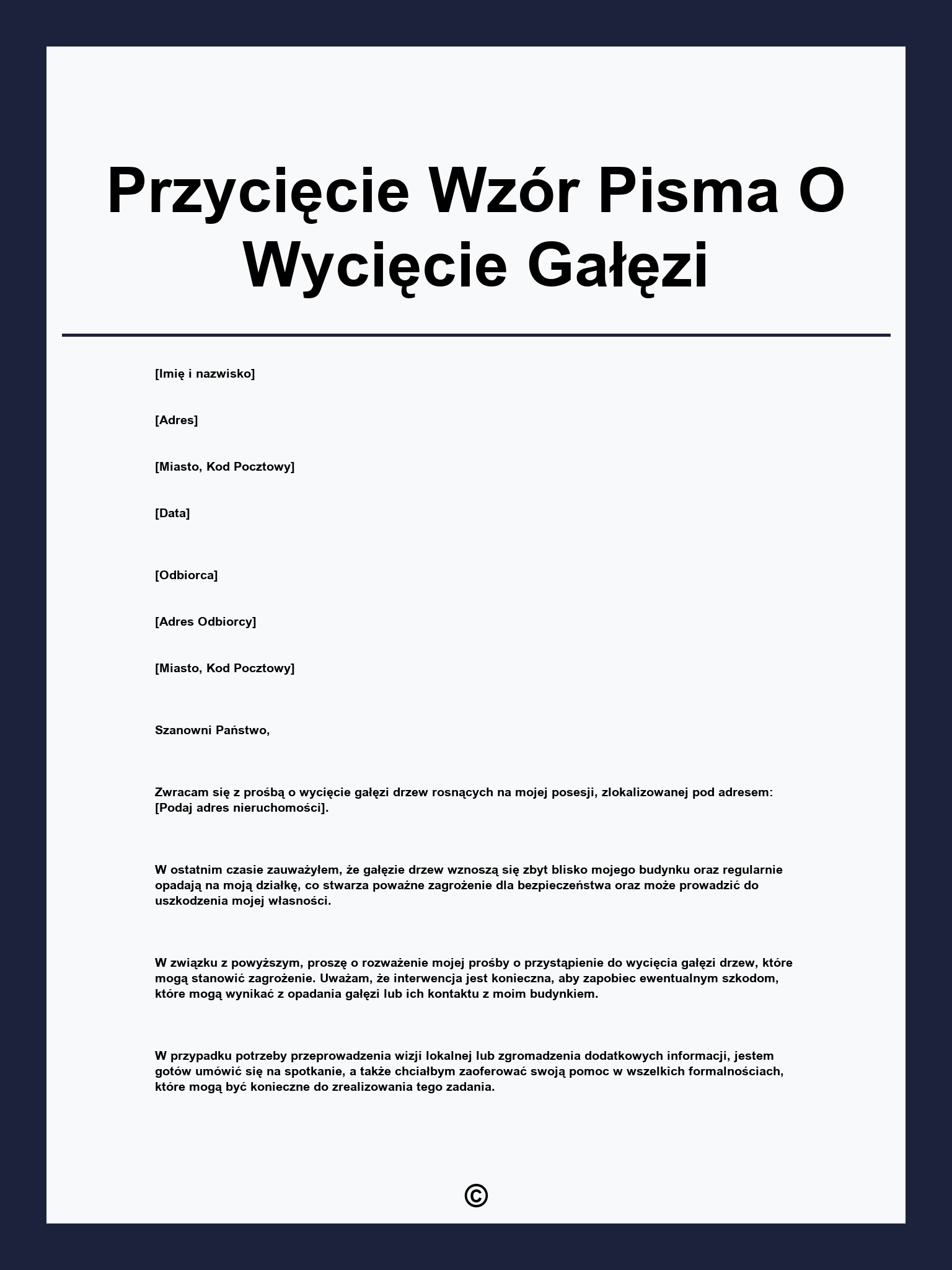 Przycięcie Wzór Pisma O Wycięcie Gałęzi